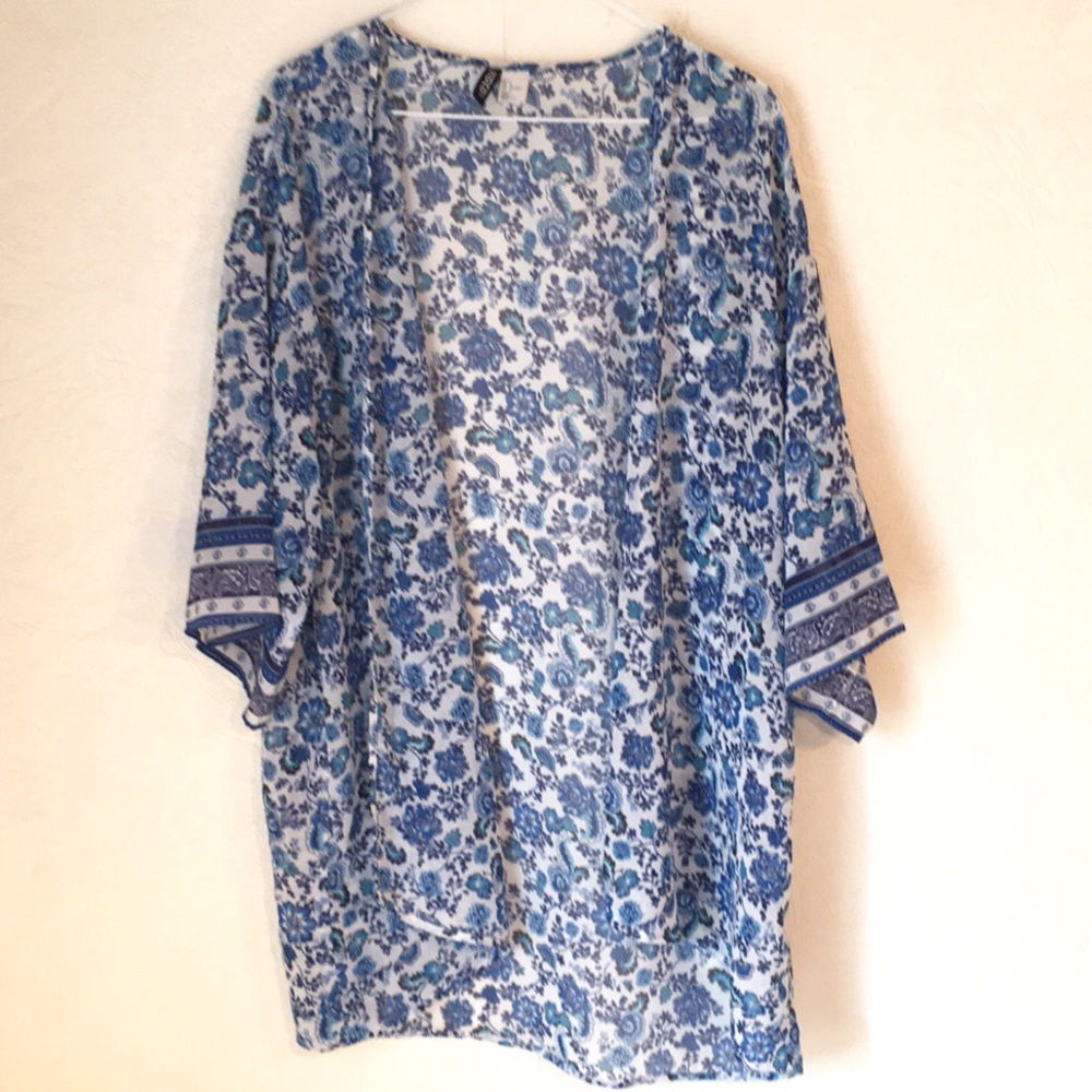 Kimono-style Open Cardigan